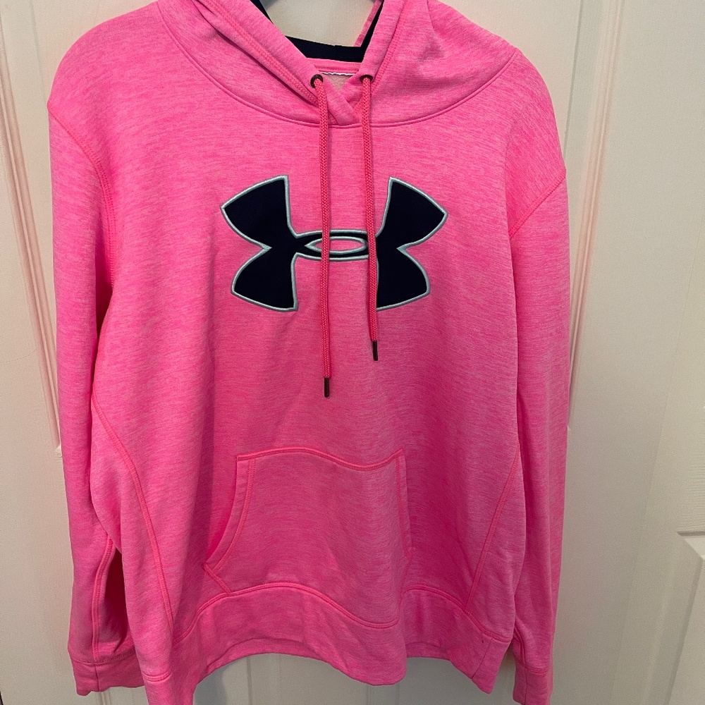 Bright Pink Under Armour Hoodie